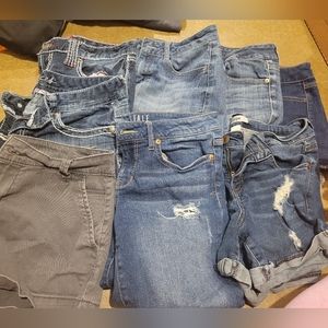 Juniors jean shorts